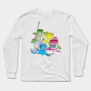 Tin Cans Long Sleeve T-Shirt